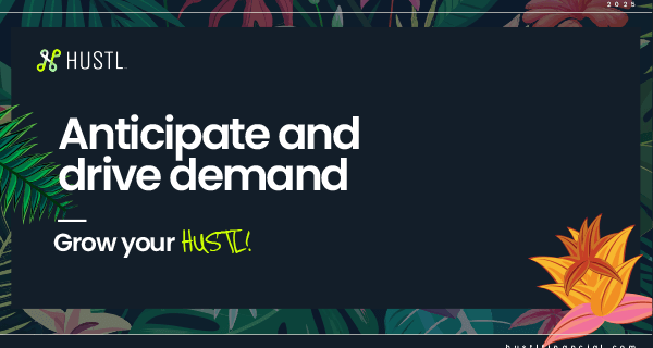 Anticipate and Drive Demand